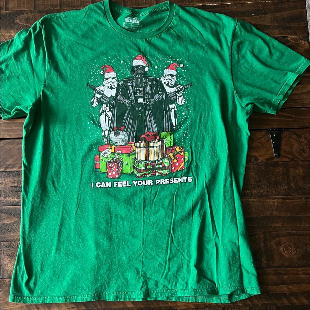 Star Wars Christmas T Shirt SZ XL